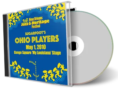 Artwork Cover of Sugarfoots Ohio Players 2010-05-01 CD New Orleans Soundboard