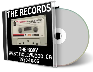 Artwork Cover of The Records 1979-10-06 CD West Hollywood Audience