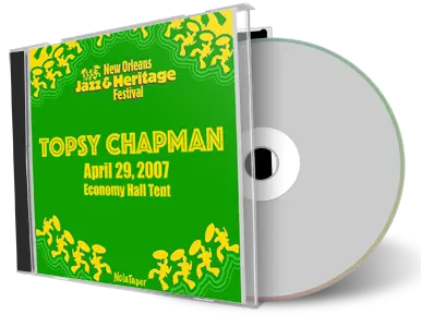 Artwork Cover of Topsy Chapman 2007-04-29 CD New Orleans Soundboard