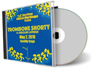 Artwork Cover of Trombone Shorty 2010-05-02 CD New Orleans Audience