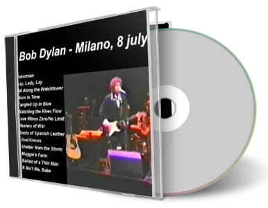 Artwork Cover of Bob Dylan 1994-07-08 CD Milano Audience