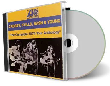 Artwork Cover of CSNY Compilation CD The Complete 1974 Tour Anthology Soundboard
