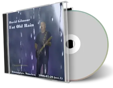 Artwork Cover of David Gilmour 2006-07-29 CD Munchen Audience