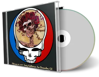 Artwork Cover of Grateful Dead 1977-02-26 CD San Bernardino Soundboard