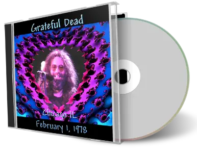 Artwork Cover of Grateful Dead 1978-02-01 CD Chicago Soundboard