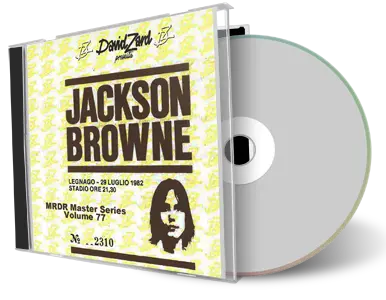 Artwork Cover of Jackson Browne 1982-07-29 CD Legnago Audience