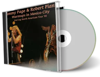 Artwork Cover of Jimmy Page and Robert Plant 1995-09-23 CD Mexico City Audience