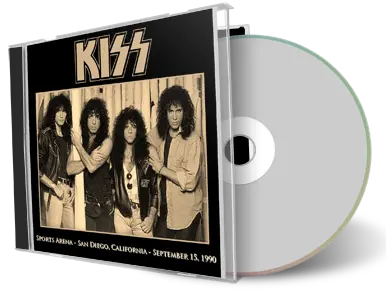 Artwork Cover of KISS 1990-09-15 CD San Diego Audience