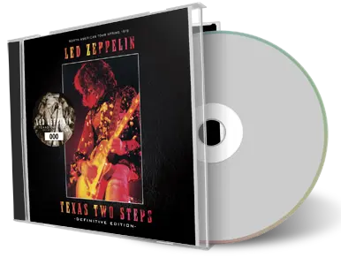 Artwork Cover of Led Zeppelin Compilation CD Dallas And Houston 1970 Audience