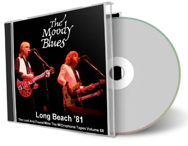 Artwork Cover of Moody Blues 1981-06-28 CD Long Beach Audience