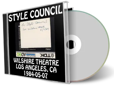Artwork Cover of Style Council 1984-05-07 CD Los Angeles Audience