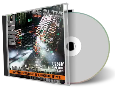 Artwork Cover of U2 2011-02-18 CD Cape Town Soundboard
