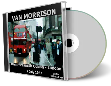 Artwork Cover of Van Morrison 1987-07-07 CD London Soundboard