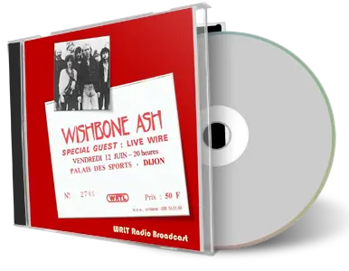 Artwork Cover of Wishbone Ash 1981-06-12 CD Dijon Soundboard