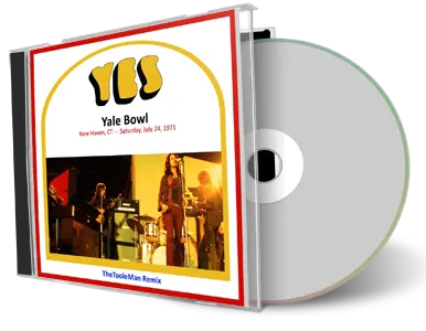 Artwork Cover of Yes 1971-07-24 CD New Haven Soundboard