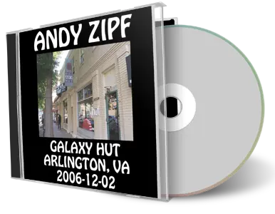 Artwork Cover of Andy Zipf 2006-12-02 CD Arlington Audience