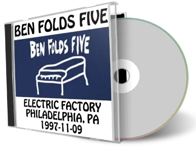 Artwork Cover of Ben Folds Five 1997-11-09 CD Philadelphia Audience
