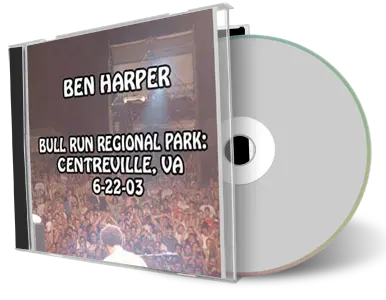 Artwork Cover of Ben Harper 2003-06-22 CD Centreville Audience