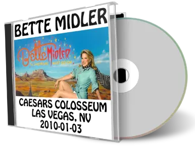 Artwork Cover of Bette Midler 2010-01-03 CD Las Vegas Audience