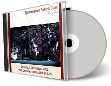 Artwork Cover of Bjoerkenheim Parker Drake 2009-11-01 CD Tampere Soundboard