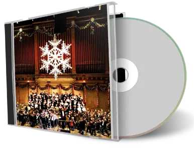 Artwork Cover of Boston Pops Orchestra 2008-12-13 CD Boston Soundboard