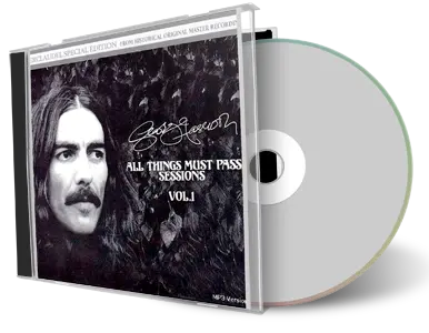 Artwork Cover of George Harrison Compilation CD All Things Must Pass Sessions Vol 01 Soundboard