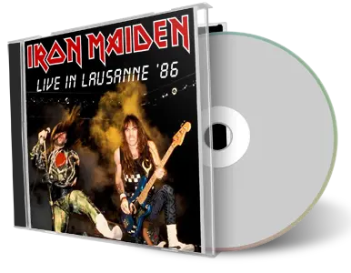 Artwork Cover of Iron Maiden 1986-12-13 CD Lausanne Audience
