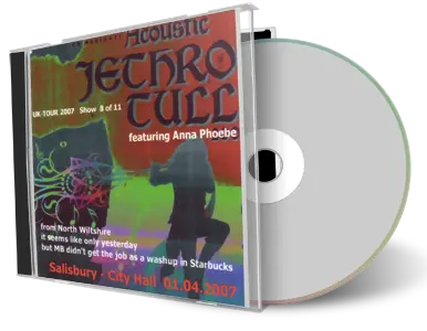 Artwork Cover of Jethro Tull 2007-04-01 CD Salisbury Audience