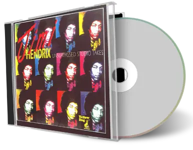 Artwork Cover of Jimi Hendrix Compilation CD Unsurpassed Studio Takes 1966 1970 Soundboard