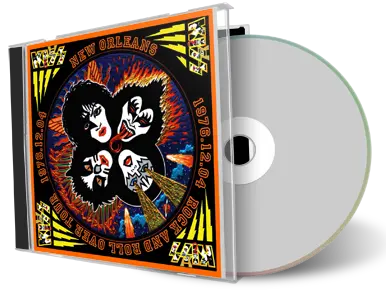 Artwork Cover of Kiss 1976-12-04 CD New Orleans Audience