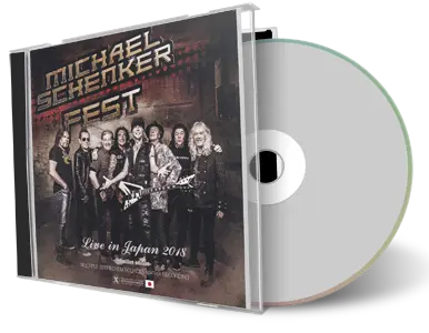 Artwork Cover of Michael Schenker Group 2018-08-31 CD Tokyo Soundboard