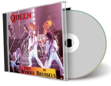 Artwork Cover of Queen 1984-08-24 CD Brussels Audience