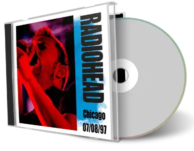 Artwork Cover of Radiohead 1997-08-07 CD Chicago Audience