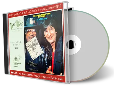 Artwork Cover of Ronnie Wood and Bo Diddley 1988-03-03 CD Tokyo Audience