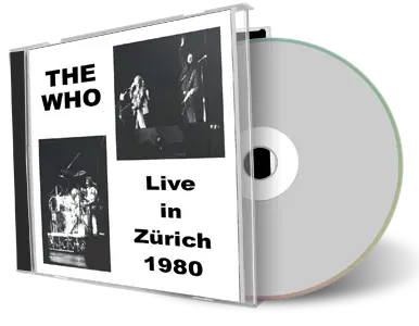 Artwork Cover of The Who 1980-03-28 CD Zurich Audience