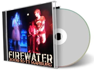 Artwork Cover of Firewater 2008-10-17 CD Marburg Audience