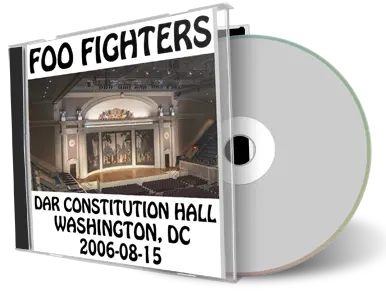 Artwork Cover of Foo Fighters 2006-08-15 CD Washington Audience