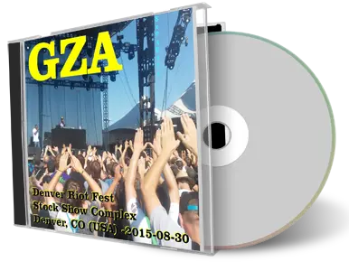 Artwork Cover of GZA 2015-08-30 CD Denver Audience