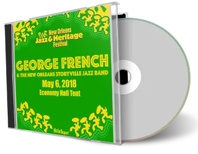 Artwork Cover of George French 2018-05-06 CD New Orleans Jazz And Heritage Festival Soundboard