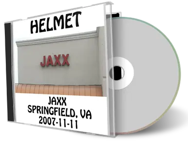Artwork Cover of Helmet 2007-11-11 CD Springfield Audience