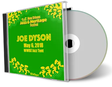 Artwork Cover of Joe Dyson 2018-05-06 CD New Orleans Jazz And Heritage Festival Soundboard