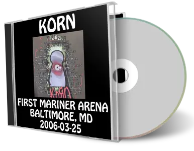 Artwork Cover of Korn 2006-03-25 CD Baltimore Audience