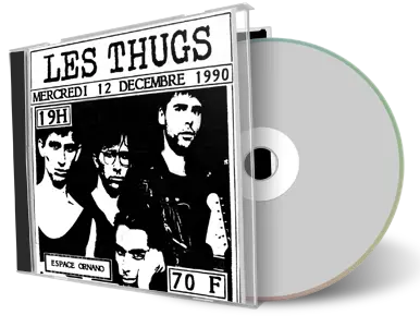 Artwork Cover of Les Thugs 1990-12-12 CD Paris Audience