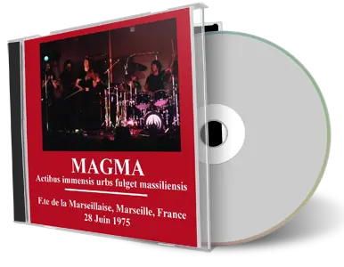 Artwork Cover of Magma 1975-06-28 CD Marseille Audience