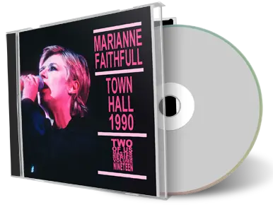 Artwork Cover of Marianne Faithfull 1990-10-17 CD New York City Audience