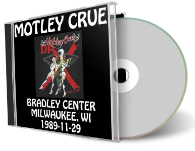 Artwork Cover of Motley Crue 1989-11-29 CD Milwaukee Audience