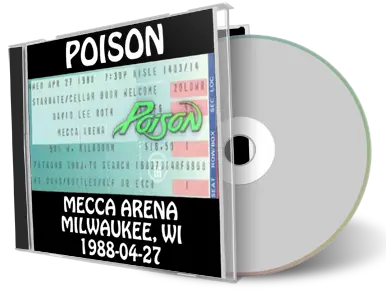 Artwork Cover of Poison 1988-04-27 CD Milwaukee Audience
