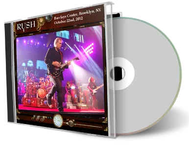 Artwork Cover of Rush 2012-10-22 CD New York City Audience