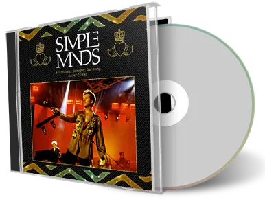 Artwork Cover of Simple Minds 1989-06-17 CD Cologne Audience