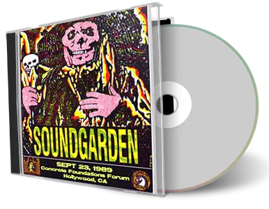 Artwork Cover of Soundgarden 1989-09-23 CD Burbank Soundboard